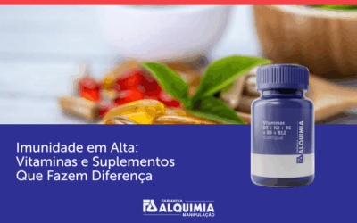 Imunidade em Alta Vitaminas e Suplementos Que Fazem Diferença