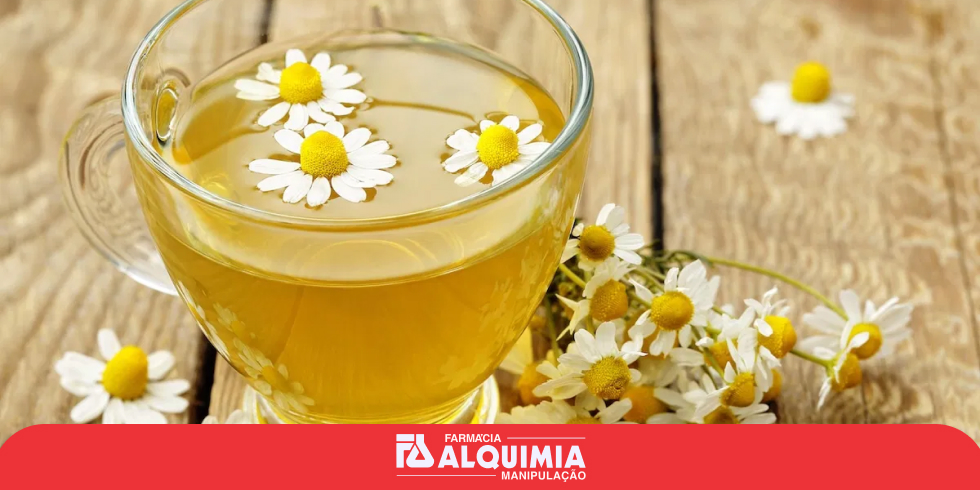 Suplemento Camomila 500mg Auxílio Natural para Ansiedade e Insônia
