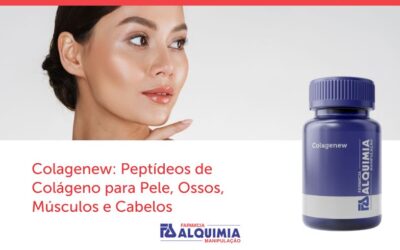 Colagenew: Peptídeos de Colágeno para Pele, Ossos, Músculos e Cabelos