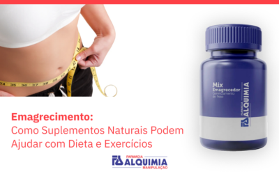 Emagrecimento: Como Suplementos Naturais Podem Ajudar com Dieta e Exercícios
