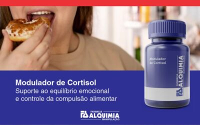 Modulador de Cortisol: Suporte ao Equilíbrio Emocional e Controle Da Compulsão Alimentar