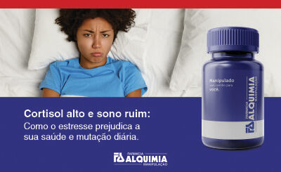 Cortisol Alto e Sono Ruim: Como o Estresse Prejudica a sua Saúde e Mutação Diária