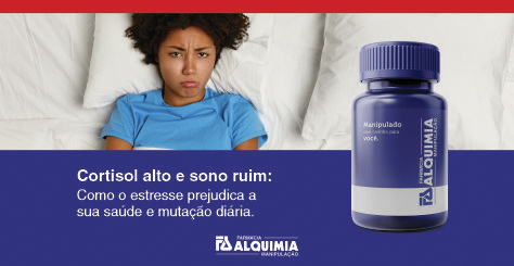 Cortisol Alto e Sono Ruim: Como o Estresse Prejudica a sua Saúde e Mutação Diária