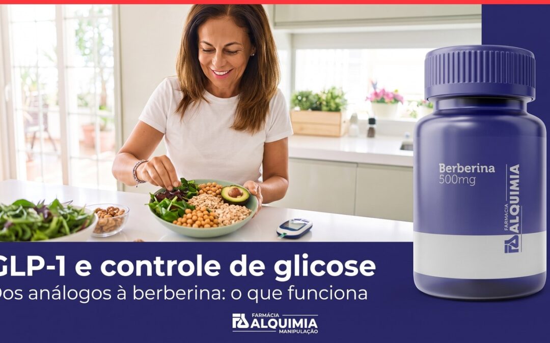 GLP-1 e controle de glicose: como funcionam os análogos — e o que os suplementos fazem de verdade